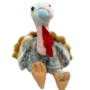 Wildlife Artists, Inc. Turkey Mini Plush Doll Thanksgiving Decor